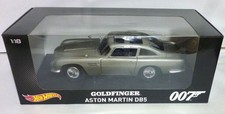 HotWheels 1/18 Aston Martin DB5 007 Goldfinger Bond Car