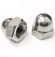 Fine Pitch Thread Dome Nuts Cap Nut Hex Domed Nuts A2 Stainless Steel M8-M20