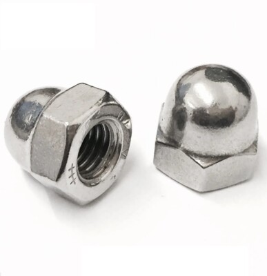 Fine Pitch Thread Dome Nuts Cap Nut Hex Domed Nuts A2 Stainless Steel M8-M20