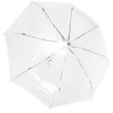 Fully Automatic Ten-bone Folding Transparent Umbrella Clear