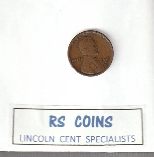 1916S  1917S  1918S  1919S  1920S   LINCOLN CENT SET  -  UPGRADED to  VERY GOODS