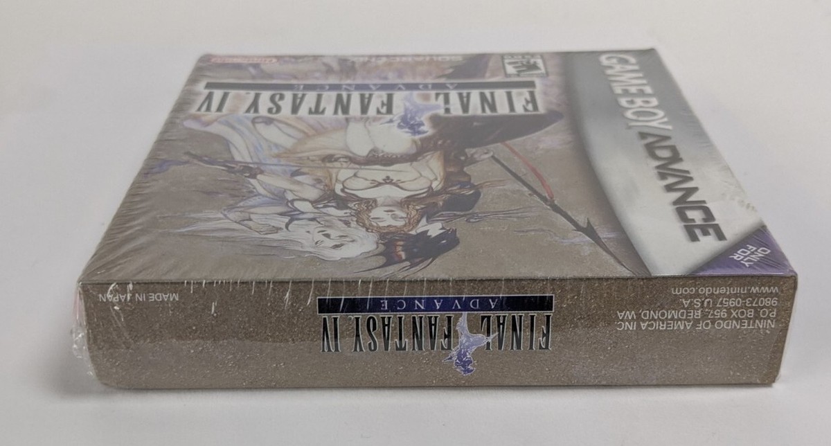 Final Fantasy IV 4 Advance Nintendo Game Boy Advance GBA Final Fantasy IV 4 Advance Nintendo Game Boy Advance GBA