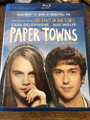 PAPER TOWNS - (Blu-ray & DVD, 2015) - Cara Delevingne, May Wolff