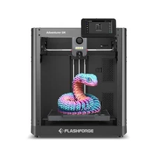 FLASHFORGE Adventurer 5M 3D Printer with Fully Auto Leveling, Max 600mm/s Hig...