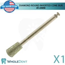 Diamond Bon Shape & Cutting Sur gical Round Cone Head Bur Ø3.8mm Dental Im plant
