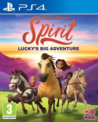 DreamWorks Spirit: Luckys Big Adventure (Playstation 4 PS4 Spiel)