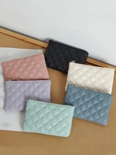 Women Mini Wallet Coin Purse Card Cash Holder Pouch Zipper Storage Bag Simple