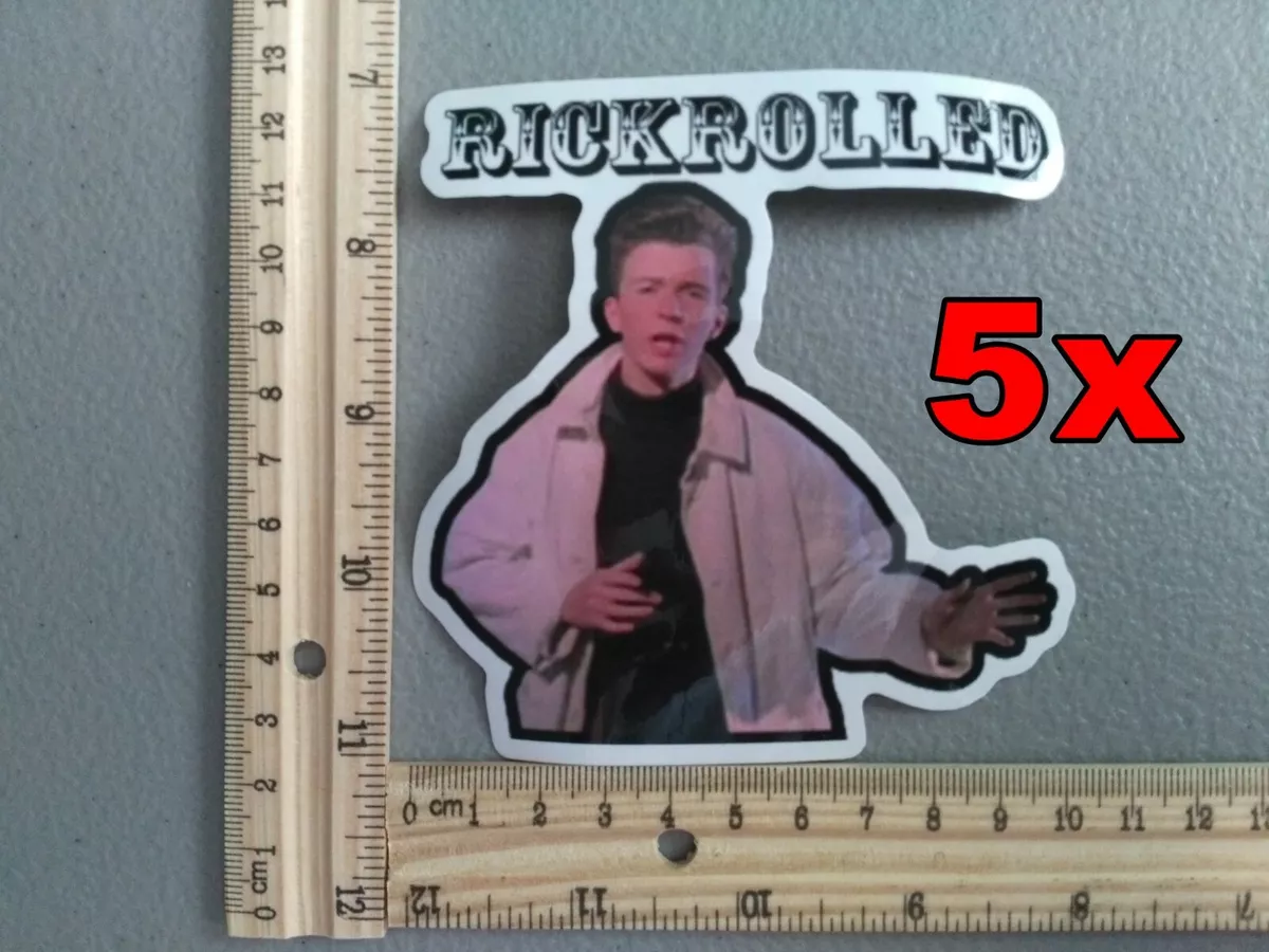 RickRoll Bumper Sticker