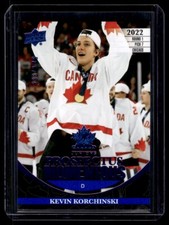 2023-24 Team Canada Juniors Prospectus Momentous Blue Kevin Korchinski 266/349