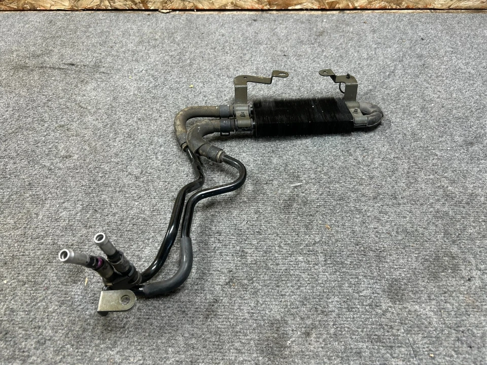 NISSAN 350Z 02-06 DIRECCIÓN ASISTIDA LÍNEA ENFRIADOR DE ACEITE OEM 70K Foto 2 de 4