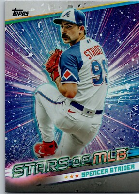 #SMLB-32 Spencer Strider, Atlanta Braves 2024 Topps Series 2 Stars of MLB