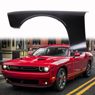 Fender For 2008-2022 Dodge Challenger Front Driver Side Primed Steel 68275471AA