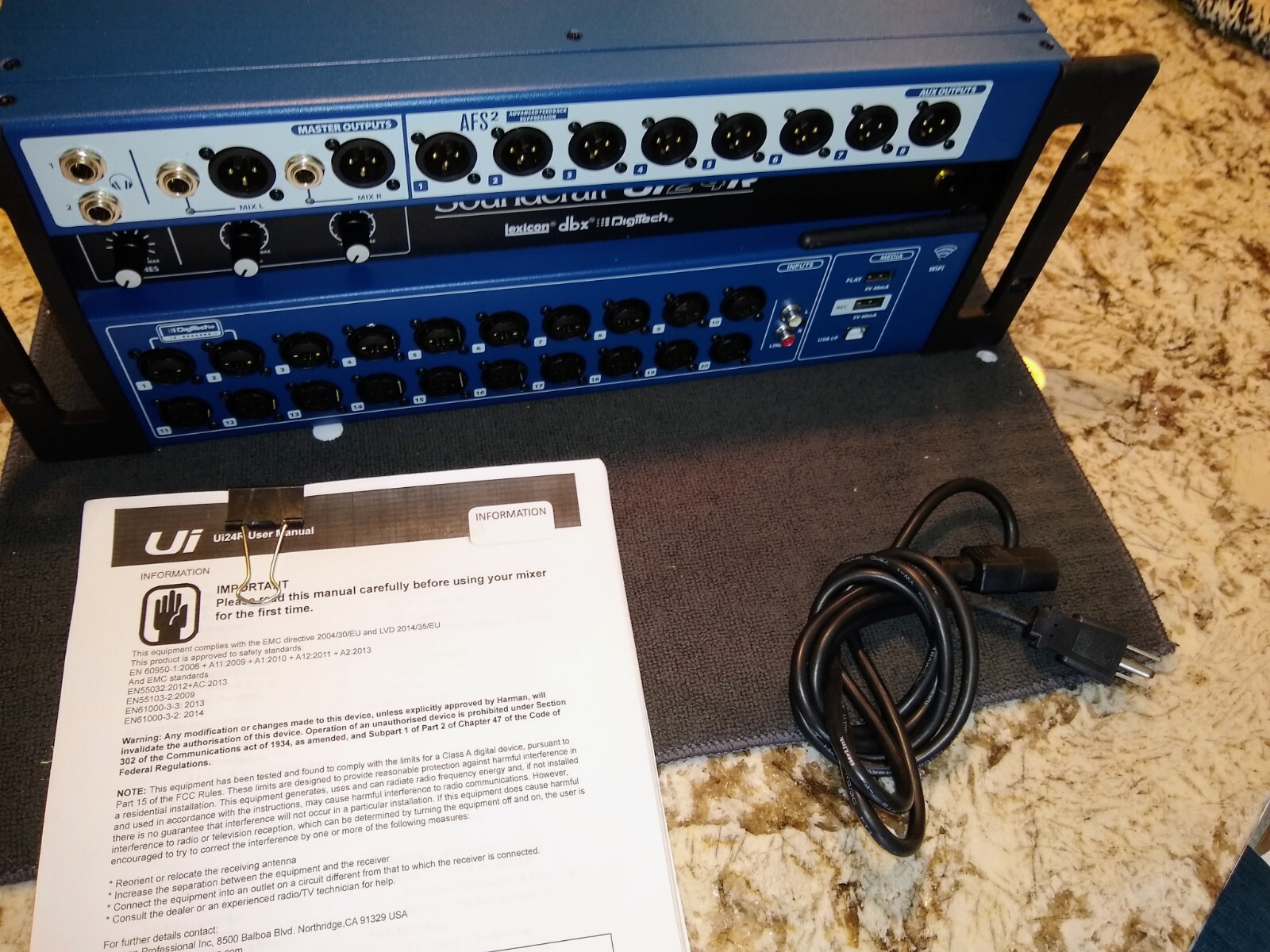 Soundcraft Ui24R Digital Mixer. Very Clean 688705002675 eBay