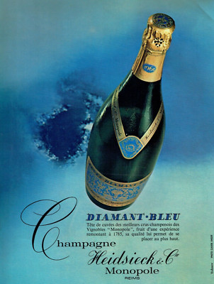 Promo Champagne Brut Blue Top Heidsieck Monopole chez Cora