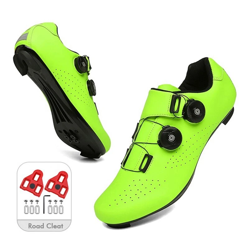 Zapatos de ciclismo de carretera Tenis para hombre MTB Autobloqueantes Zapatos de bicicleta con tacos SPD Foto 3 de 4