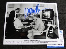 WOLFGANG PETERSEN signed autograph signed "THE BOAT" photo in person ACOA COA
