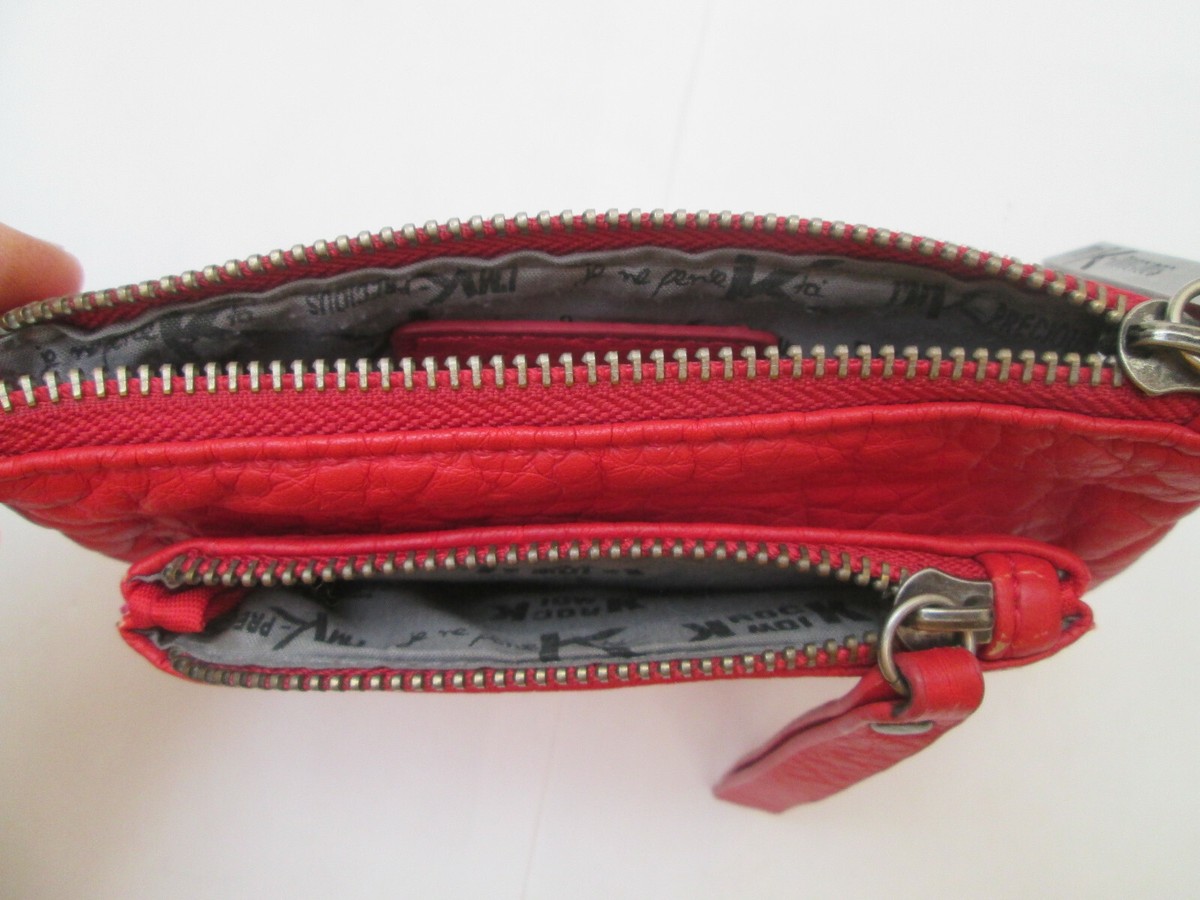 Portefeuille/porte-monnaie Vintage QUIIKSILVER En Toile Noire - Authentique, Occasion, Bon état