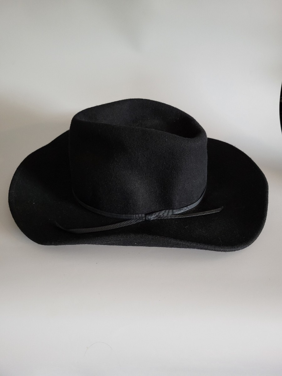 Vintage Rockmount Ranch Wear Wool Western Cowboy Hat Denver CO USA 6 7/8 Vintage Rockmount Ranch Wear Wool Western Cowboy Hat Denver  main image 2