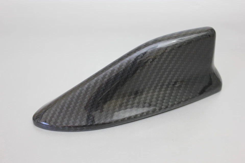 Night Kids Antenna Fin Cover Genuine Carbon Fibre fits Toyota GT 86 & Subaru BRZ - image 2 of 4