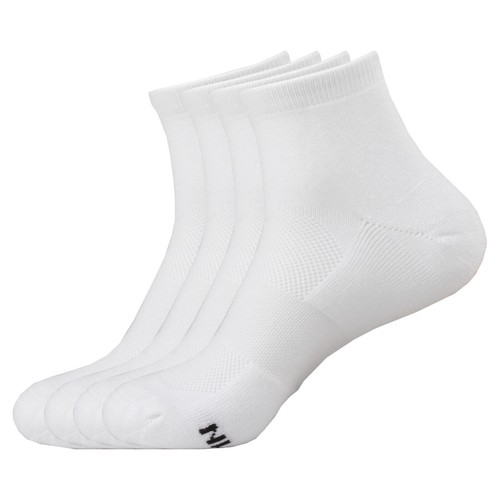 Calcetines de cuarto atléticos unisex de fibra de bambú deportes superiores de absorción de rayos - Imagen 46 de 61
