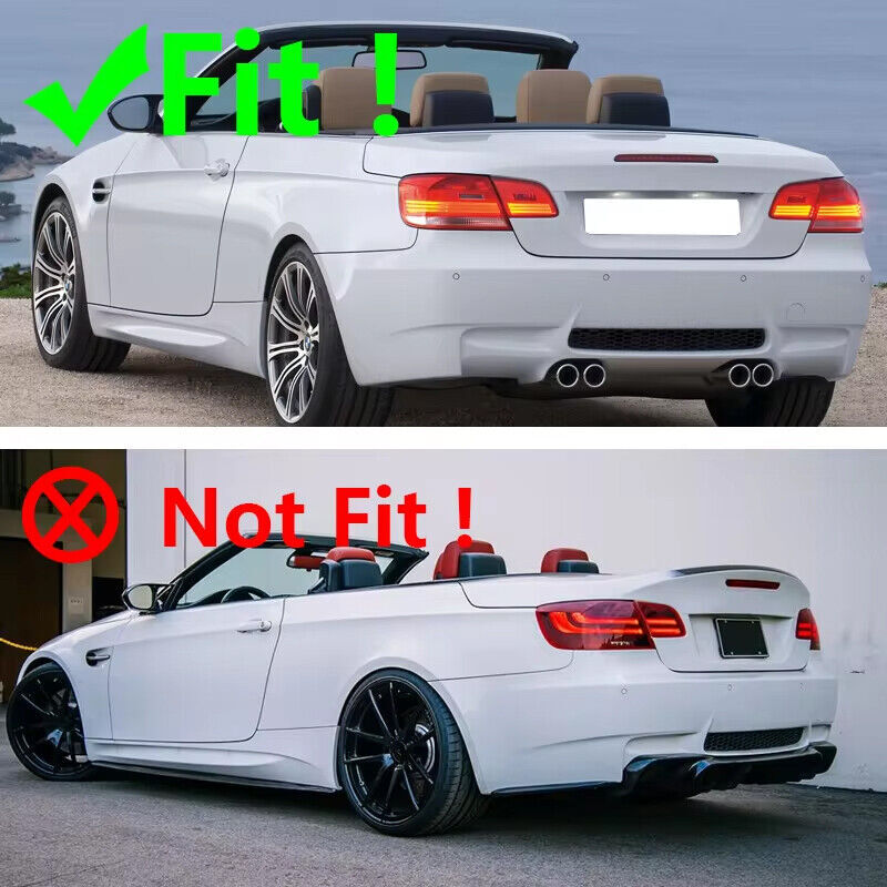 Pair For BMW E93 Convertible LCI 328i 335i M3 2009-11 Rear Pair For BMW E93 Convertible LCI 328i 335i M3 2009-11 Rear