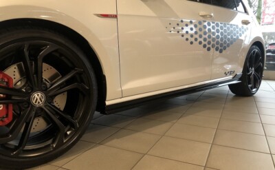 Minigonne Laterali Sottoporta Per Volkswagen Golf 7 R Look | Stile Sportivo | Estetica Auto - Foto 10