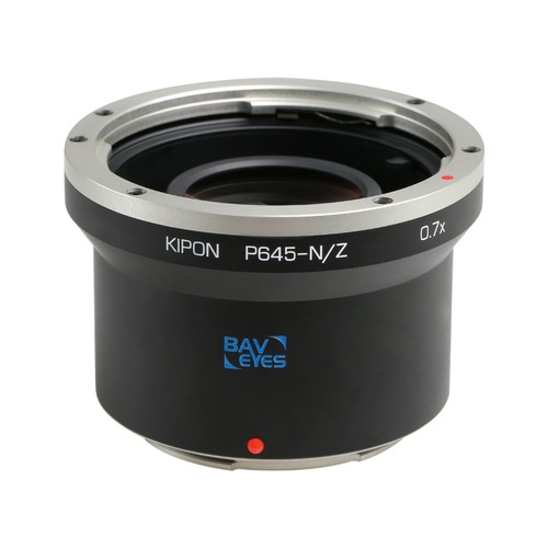 KIPON 0.7x Focal Reducer Optical Adapter Put Pentax 645 Lens on Nikon Z Camera - 第 1/5 張圖片