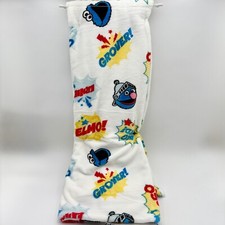 Sesame Street Throw Blanket Elmo Cookie Monster Grover Ernie Big Bird