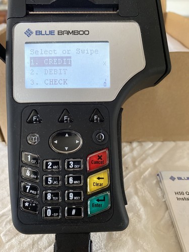 Used BLUE BAMBOO H50 WIRELESS TERMINAL - Picture 2 of 12
