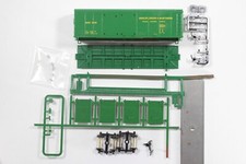 HO Bowser Ashley Drew & Northern 40ft Round-Roof DoubleDoor Boxcar #2409 New Kit