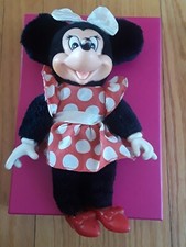 Vintage 1981 Applause Disney Minnie Mouse Character Plush Adorable Stuffed Doll 