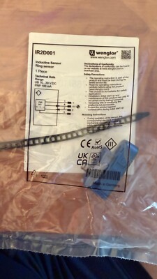 Wenglor IR2D001 Inductive Sensor Ring sensor