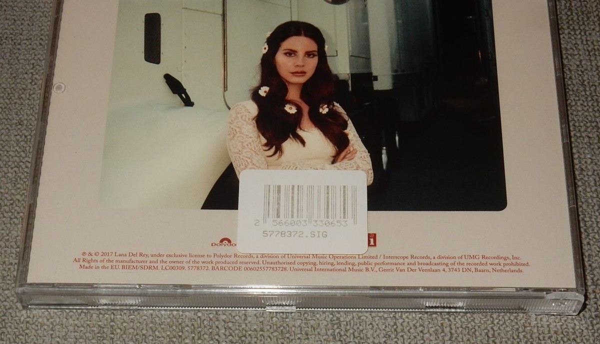Lana Del Rey Lust For Life UK Ltd Hand Signed Autographed Lana Del Rey Lust For Life UK Ltd Hand Signed Autographed