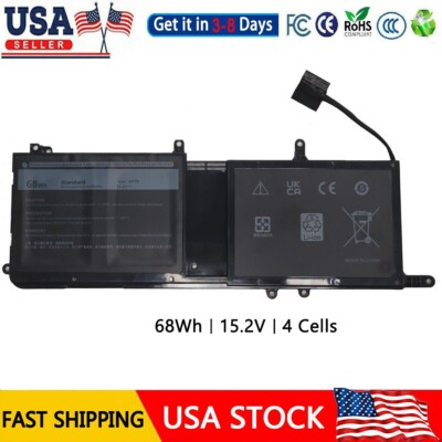 44T2R 68Wh Battery For Dell Alienware 15 17 R3 R4 R5 HF25D 546FF 9NJM1 MG2YH NEW