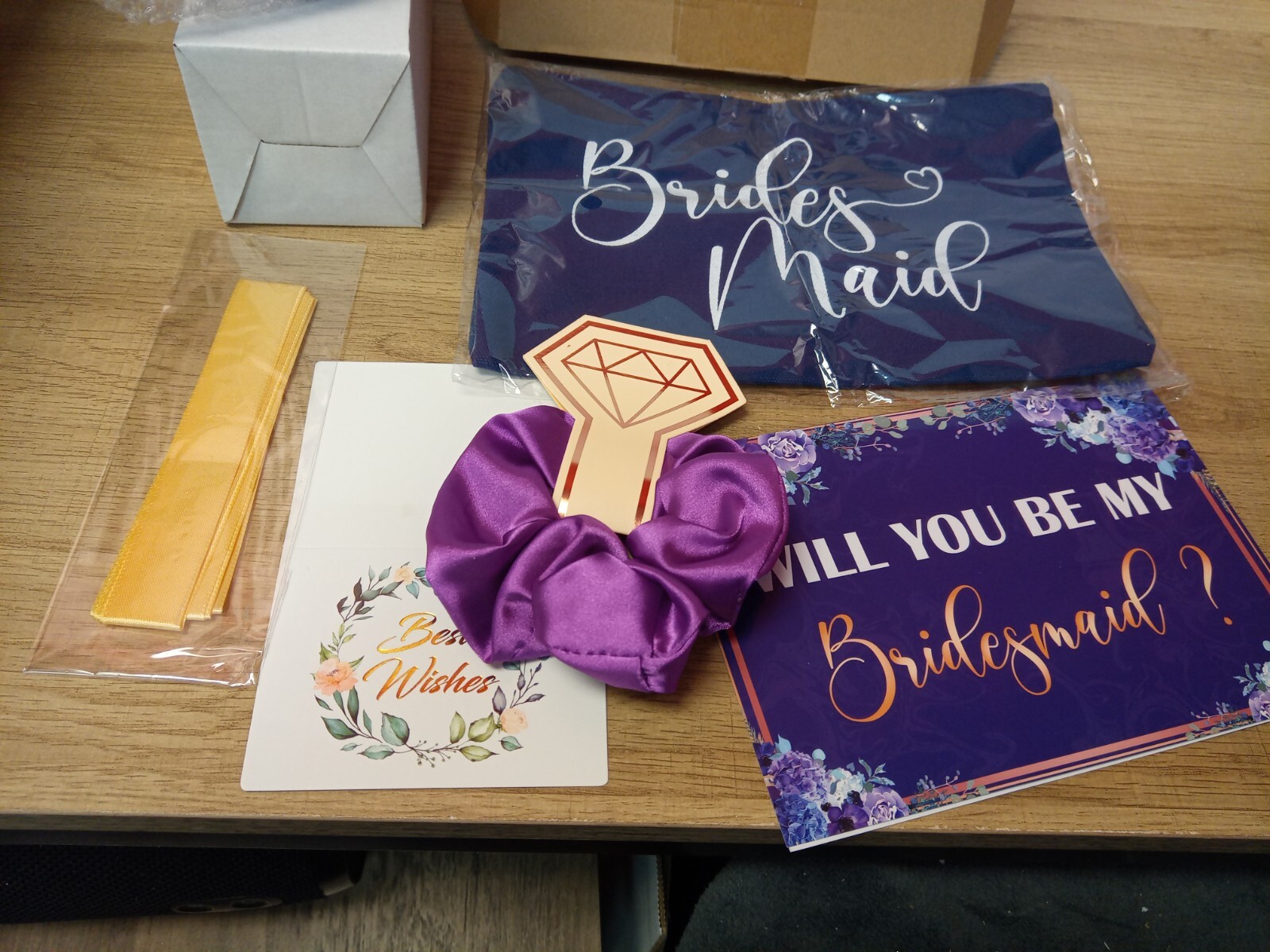 Yexiya 12 Pcs Bridesmaid Proposal Gifts Maid Matron of Honor Girl Gift Will You