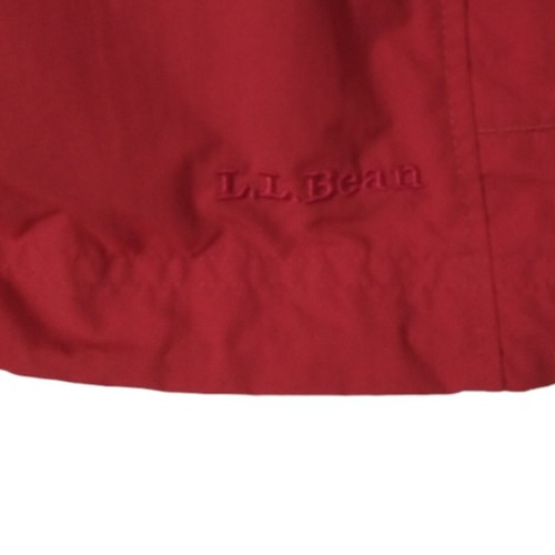 LL Bean Mens Coat L Vintage Jacket Parka 90s Red All Conditions Nylon Hood OBCY9 - Picture 15 of 22
