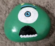 Hand Painted River Rock Magnets With Characters