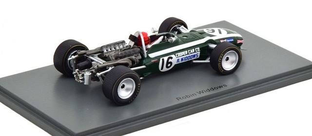 Spark Cooper T86B No.32 French GP 1968 - Johnny Servoz-Gavin Echelle 1