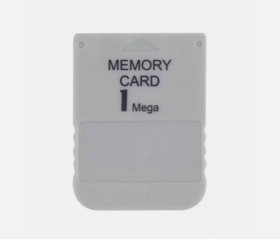 PlayStation Memory Card For Sony PS1 1 PSX Game System PSOne MB Megabyte