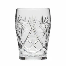 Neman Glassworks 7 Oz (200ml) Hand Made Russian Crystal Glasses, Set of 6