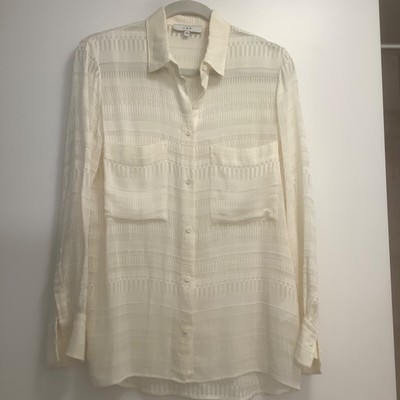 ladies cream color IRO blouse size38