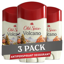 Old Spice Volcano Antiperspirant Deodorant 2.6oz 3 Pack Men