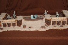 EXCELLENT German soldiers  howitzer defending their position