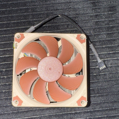 Noctua NH-U9S 92mm CPU Cooler 4-Pin PWM 2000RPM 46.44CFM Beige/Brown