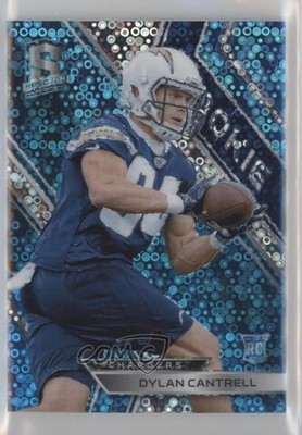 2018 Panini Spectra Rookies Neon Blue Prizm 33/75 Dylan Cantrell Rookie RC 0f6