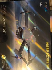 AE31 Sky Vision Drone with Camera Ultra HD Dual Lenes With Positioning GPS