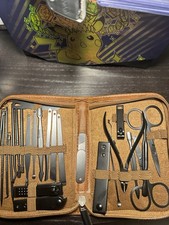 19pcs Stainless Steel Manicure Pedicure Nail Clippers Removal Tool Kit