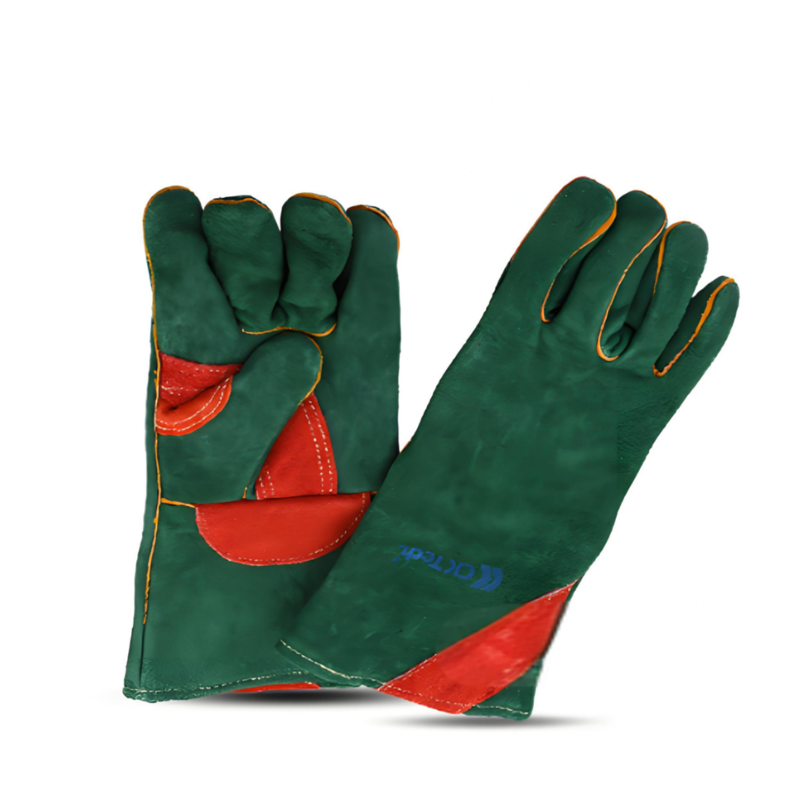 Welding Gloves Heat Resistant Cowhide Leather Work Glove Lined Safety XL