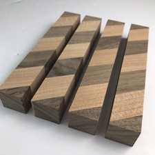 Wood Pen Turning Blank - Set Of 4 - Woodworking Supplies 3/4 X 5