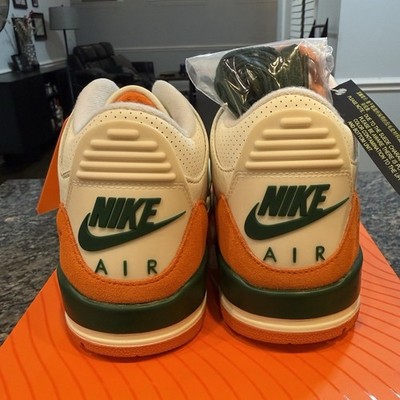 SoleFly Nike Air Jordan 3 Retro OG SP  Miami DM3547-100 White Orange Green